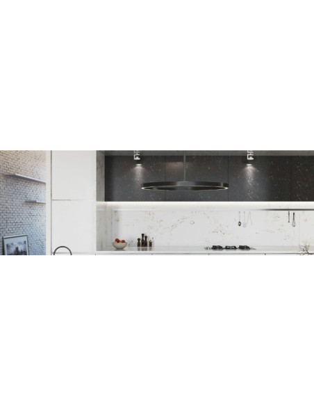 Nebulous Gold - Quartz Compac - Finition Poli (Poli) - Plans Cuisines