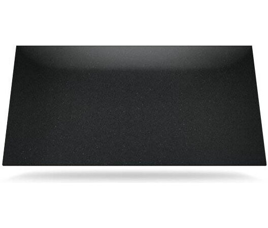 Negro Stellar - Quartz Silestone - Finition Poli (Poli) - Plans Cuisines