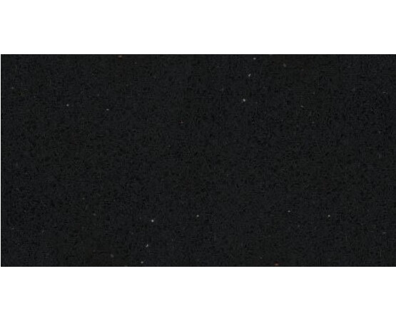 Negro Stellar - Quartz Silestone - Finition Poli (Poli) - Plans Cuisines