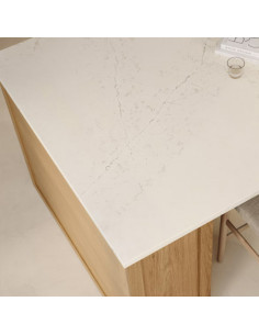 Plan de travail en Quartz Silestone® Siberian Frost