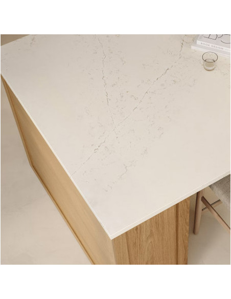 Plan de travail en Quartz Silestone® Siberian Frost