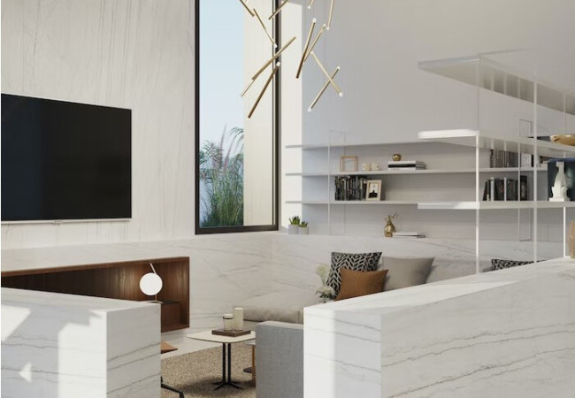 Neural - Céramique Dekton - Finition Velvet Texturé (Velour) - Plans Cuisines