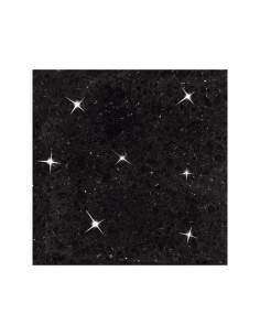 Noir Etoilé - Leader Quartz - Finition Poli (Poli) - Plans Cuisines