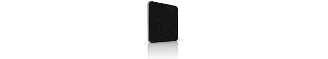 Noir Velluto - Leader Quartz - Finition Poli (Poli) - Plans Cuisines