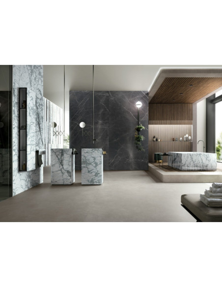 Pietra Grey - Céramique Infinity - Finition Satinado (Satiné) - Plans Cuisines