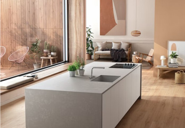 Poblenou - Quartz Silestone - Finition Suede (Mat) - Plans Cuisines