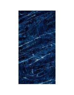 Precious Sodalite - Céramique Infinity - Finition Lucidato (Poli) - Plans Cuisines