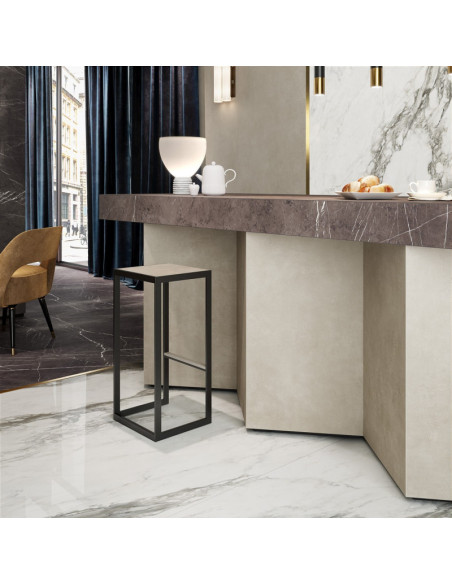Renoir - Céramique Infinity - Finition Levigato Pearl (Velour) - Plans Cuisines