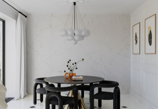 Romantic Ash - Quartz Silestone - Finition Poli (Poli) - Plans Cuisines