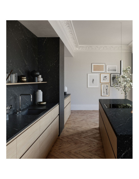 Romantic Ash - Quartz Silestone - Finition Poli (Poli) - Plans Cuisines