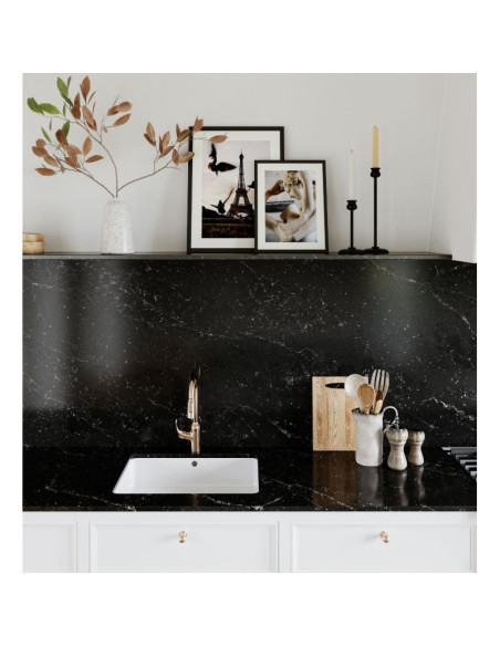 Romantic Ash - Quartz Silestone - Finition Poli (Poli) - Plans Cuisines