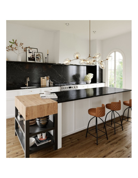 Romantic Ash - Quartz Silestone - Finition Poli (Poli) - Plans Cuisines