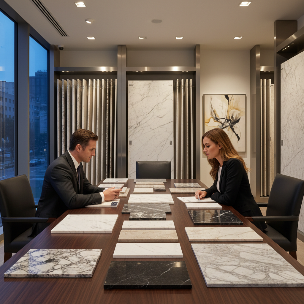 Consultation en showroom
